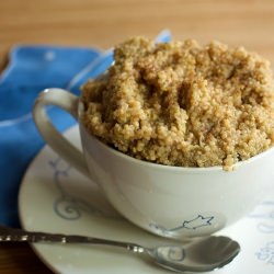 Rhubarb Cinnamon Quinoa