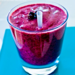 Wild Blueberry Smoothie