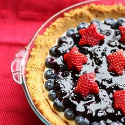 Blueberry Sour Cream Tart