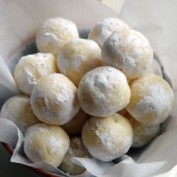 White Chocolate Lemon Truffles