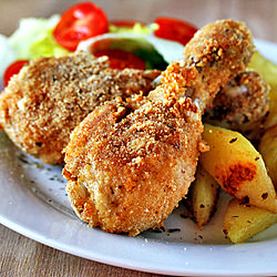 Crunchy Chicken Drumsticks