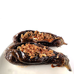 Lebanese Stuffed Eggplants