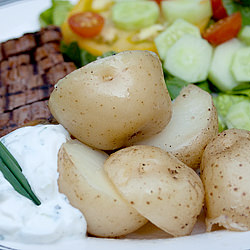 Grilled New Potatoes and a Giveaway