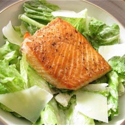 Salmon Caesar Salad