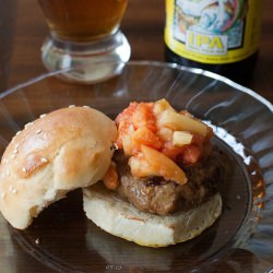 Jerk Chicken Burgers