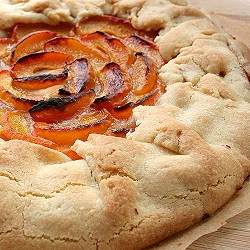 Fresh Apricot Almond Crust Galette