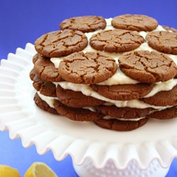 Lemon Gingersnap Icebox Cake