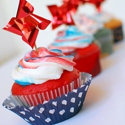 Patriotic Cupcakes
