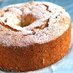Lemon Angel Food Cake