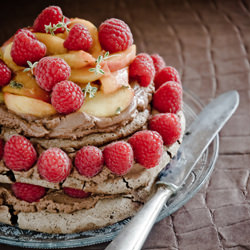 Chocolate Pavlova