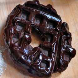 Double-chocolate Waffled Doughnuts