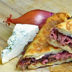 BlueCheese Steak & Onion Jam Panini