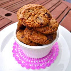 Chocolate and Coconut Cookies