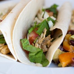 Chicken Soft Tacos