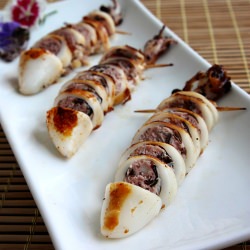 Vietnamese Stuffed Squid