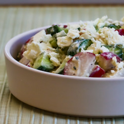 Cucumber and Radish Salad with Feta