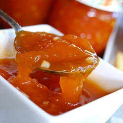 Apricot Jam with Apricot Almond