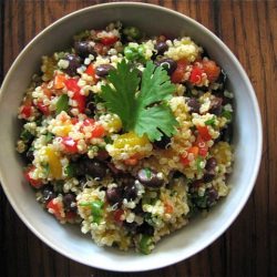 Colorful Cumin Quinoa Salad