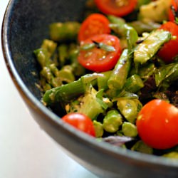 Asparagus Basil Salad