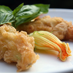 Stuffed Squash Blossoms