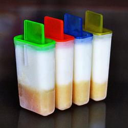 Orange and Vanilla Popsicle