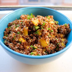 Quinoa Mango Parsley Salad