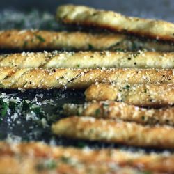 Garlic and Herb Bread Twists
