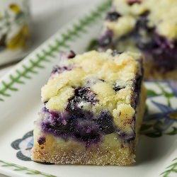 Blueberry Cobbler Bars