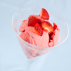 Strawberry Yogurt Ice Cream