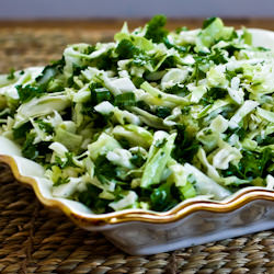 Val’s Sweet Cabbage Slaw