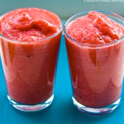 Pink Coconut Water Ice Smoothie