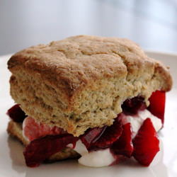 Buckwheat Strawberry Shortcake