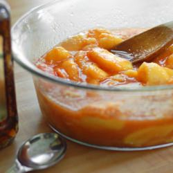 Peach-Almond Cobbler