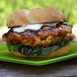Soy Glazed Salmon Burger