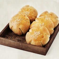 Japanese Sweet Bread with Red Beans
