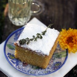 Corn Cake with Limoncello