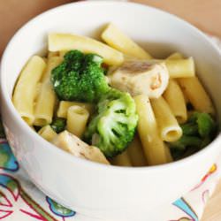 Roasted Garlic & Cheddar Pasta