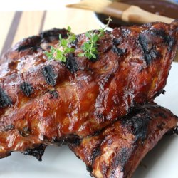 Bourbon Molasses Baby Back Ribs
