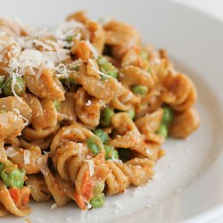Peas and Carrots Pasta
