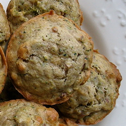 Vanilla Zucchini Muffins