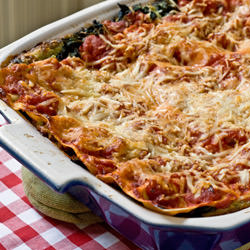 Spinach-Pesto Lasagna