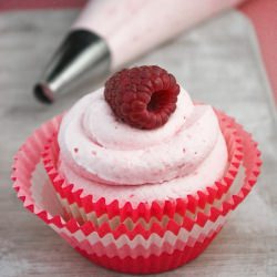 Financiers, Raspberry Whipped Cream