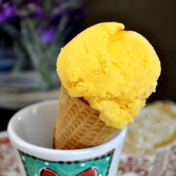 Mango Buttermilk Ice-cream