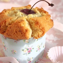 Cherry Cupcake Financiers