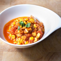 Easy Sweetcorn Curry