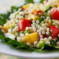 Israeli Couscous Summer Pilaf