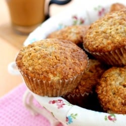 Banana Oat Muffins