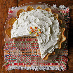 Cantaloupe Cream Pie