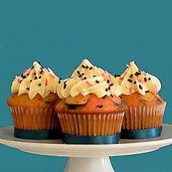 Neapolitan Cupakes