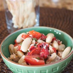 Lemony Tuna and White Bean Salad